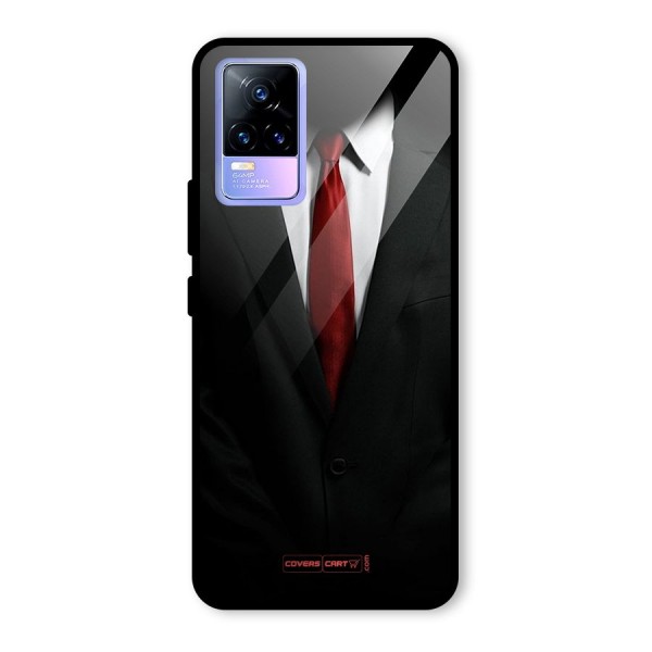 Classic Suit Glass Back Case for Vivo Y73