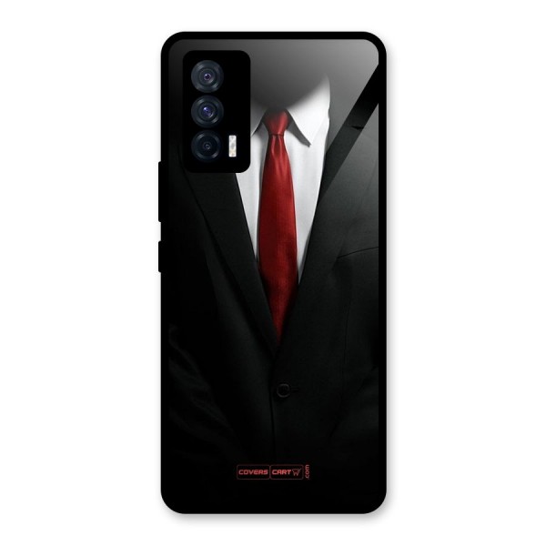 Classic Suit Glass Back Case for Vivo iQOO 7 5G