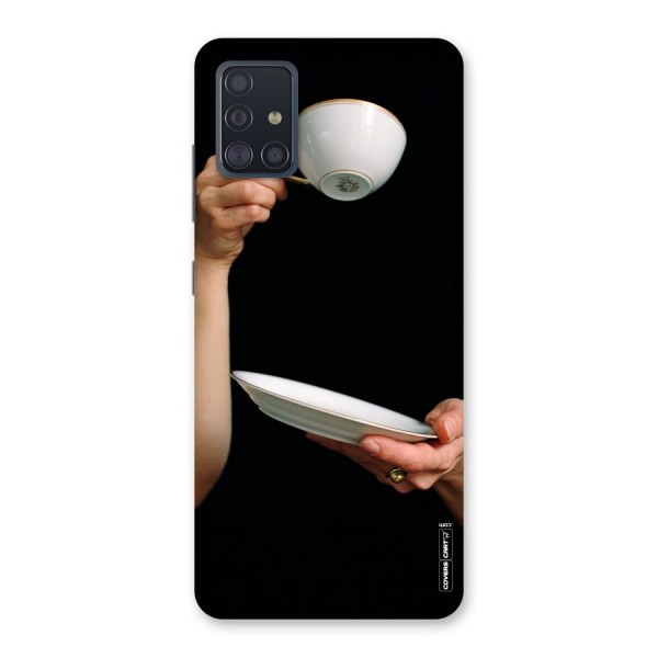 Classic Tea Cup Back Case for Galaxy A51