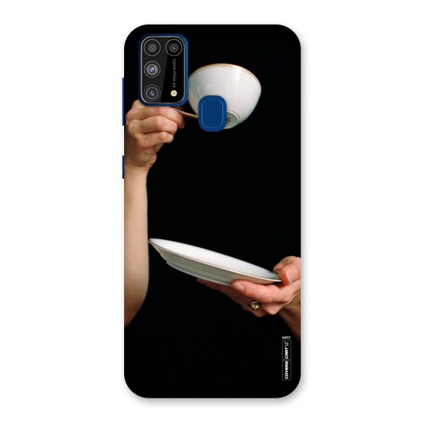 Classic Tea Cup Back Case for Galaxy F41