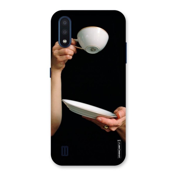 Classic Tea Cup Back Case for Galaxy M01