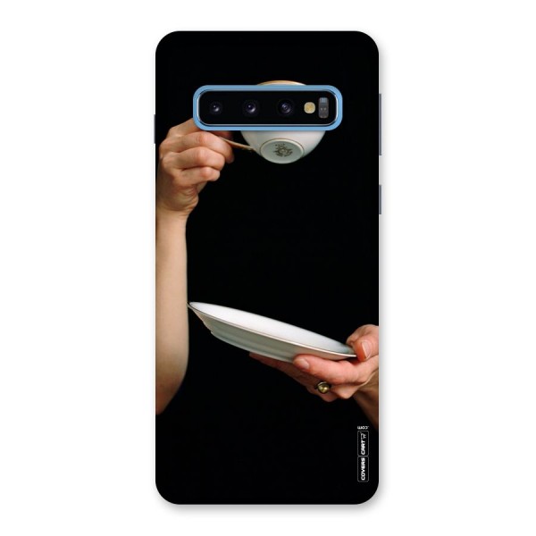 Classic Tea Cup Back Case for Galaxy S10