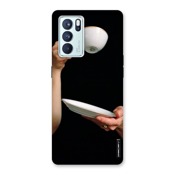 Classic Tea Cup Back Case for Oppo Reno6 Pro 5G
