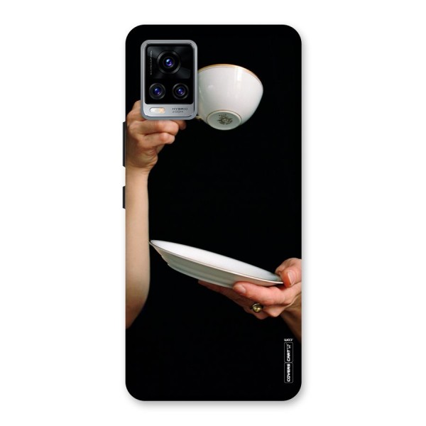 Classic Tea Cup Back Case for Vivo V20 Pro