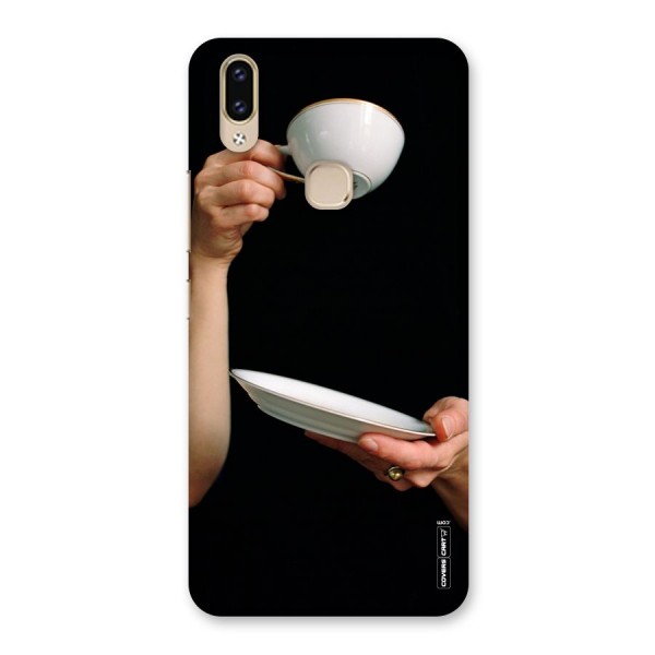 Classic Tea Cup Back Case for Vivo V9