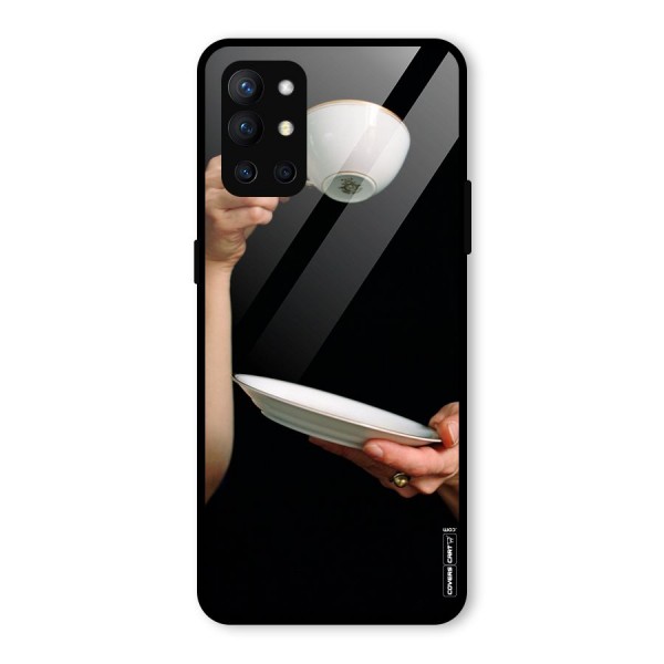 Classic Tea Cup Glass Back Case for OnePlus 9R