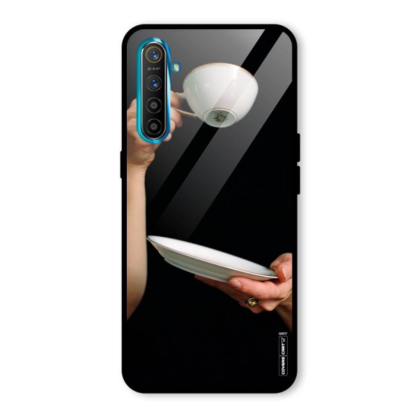 Classic Tea Cup Glass Back Case for Realme XT