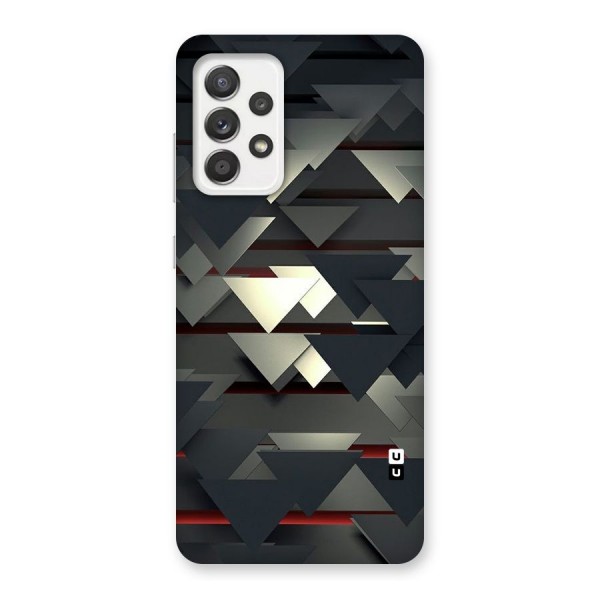 Classic Triangles Design Back Case for Galaxy A52