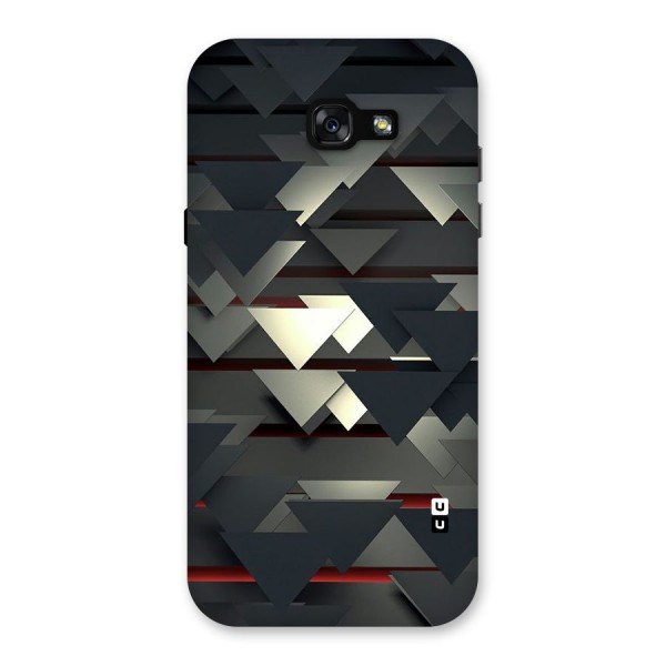 Classic Triangles Design Back Case for Galaxy A7 (2017)