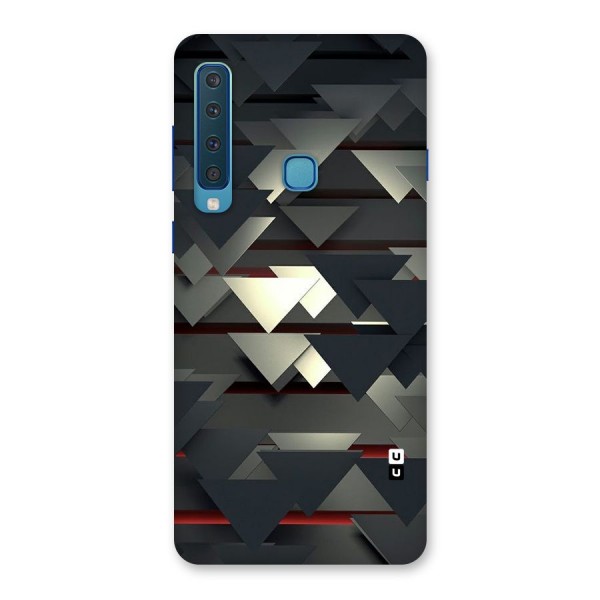 Classic Triangles Design Back Case for Galaxy A9 (2018)