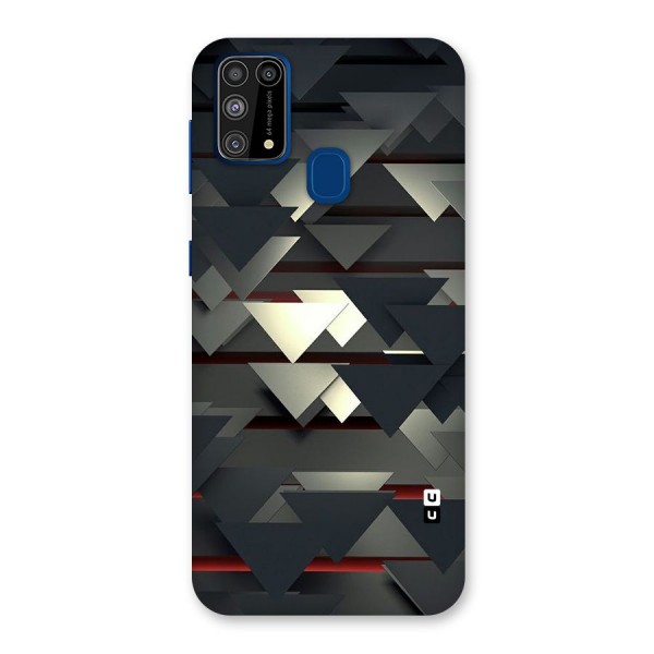 Classic Triangles Design Back Case for Galaxy F41