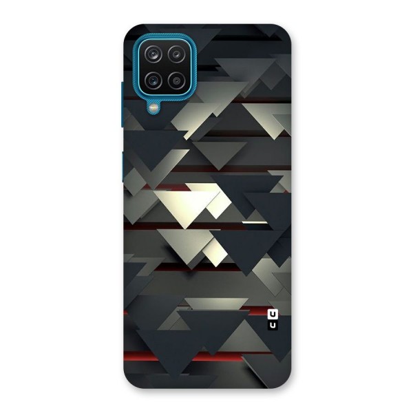 Classic Triangles Design Back Case for Galaxy M12