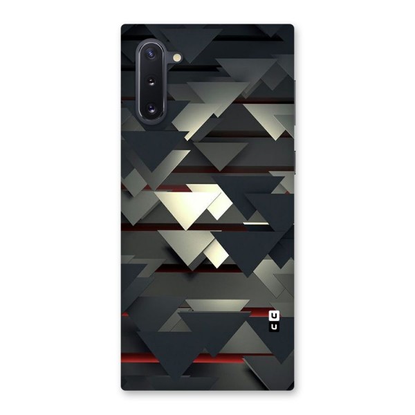 Classic Triangles Design Back Case for Galaxy Note 10