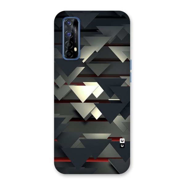 Classic Triangles Design Back Case for Realme 7