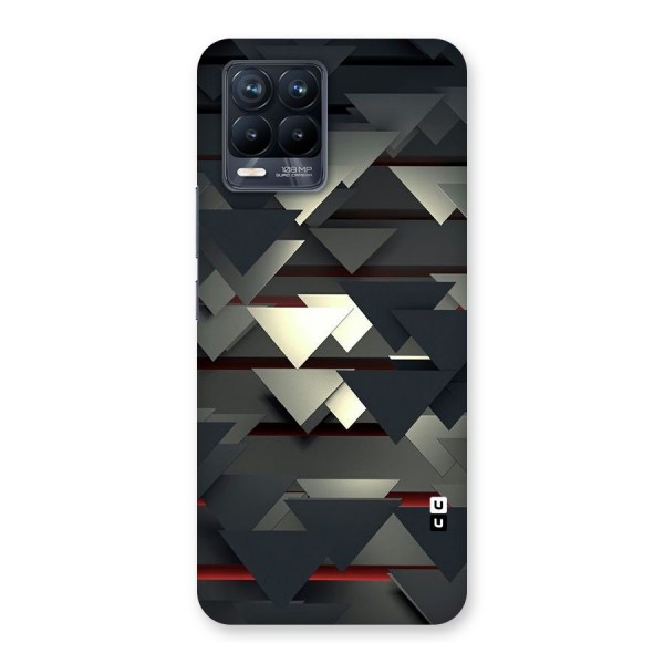 Classic Triangles Design Back Case for Realme 8 Pro