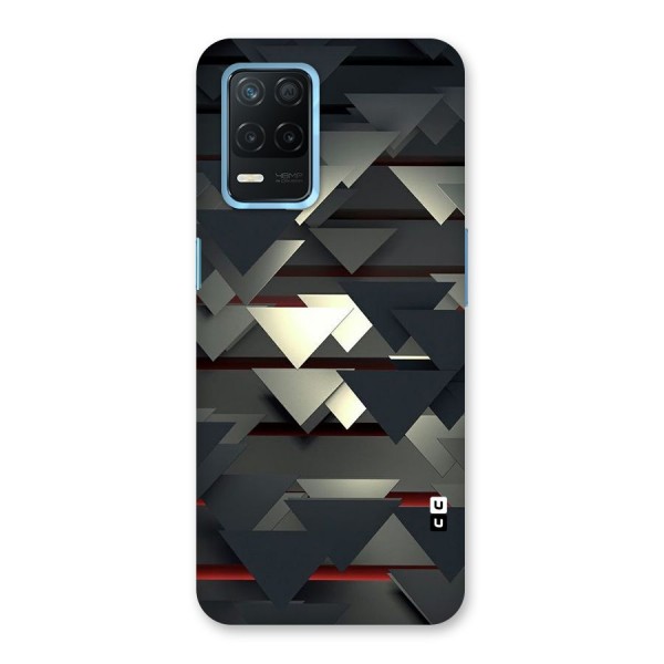 Classic Triangles Design Back Case for Realme 8s 5G