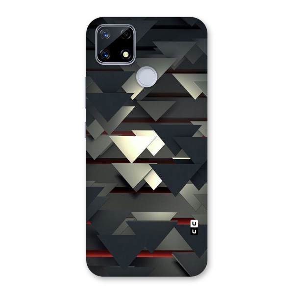 Classic Triangles Design Back Case for Realme Narzo 20