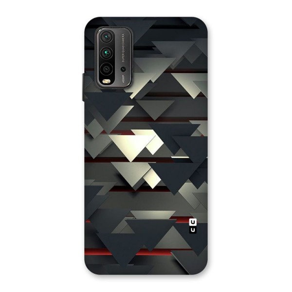 Classic Triangles Design Back Case for Redmi 9 Power