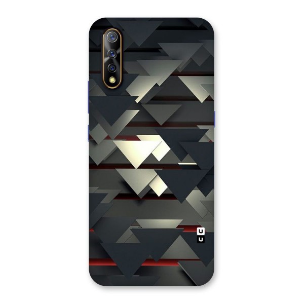 Classic Triangles Design Back Case for Vivo S1