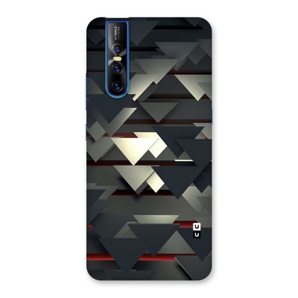 Classic Triangles Design Back Case for Vivo V15 Pro