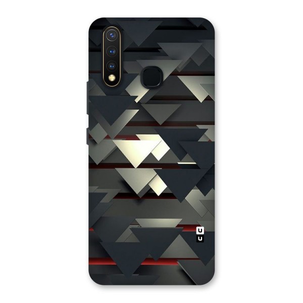 Classic Triangles Design Back Case for Vivo Y19