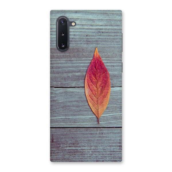 Classic Wood Leaf Back Case for Galaxy Note 10