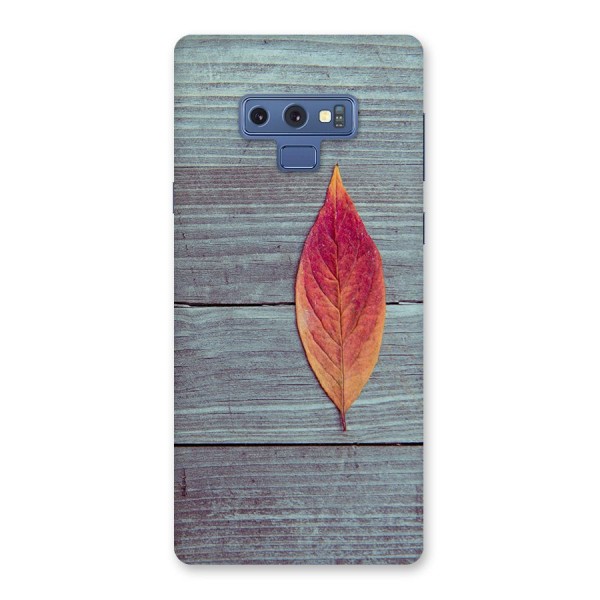 Classic Wood Leaf Back Case for Galaxy Note 9