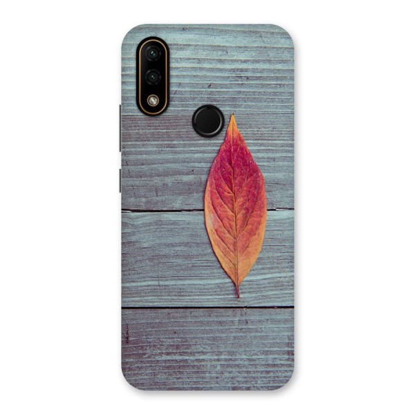 Classic Wood Leaf Back Case for Lenovo A6 Note