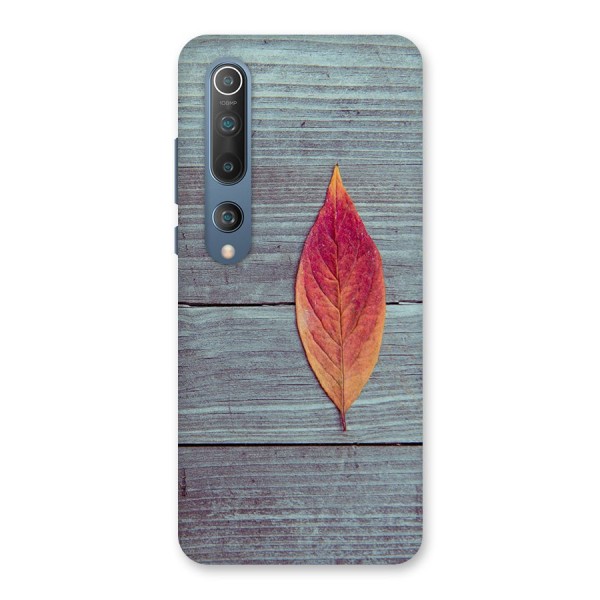 Classic Wood Leaf Back Case for Mi 10