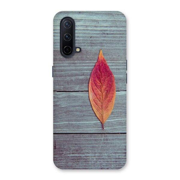 Classic Wood Leaf Back Case for OnePlus Nord CE 5G