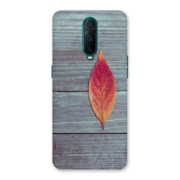 Classic Wood Leaf Back Case for Oppo R17 Pro