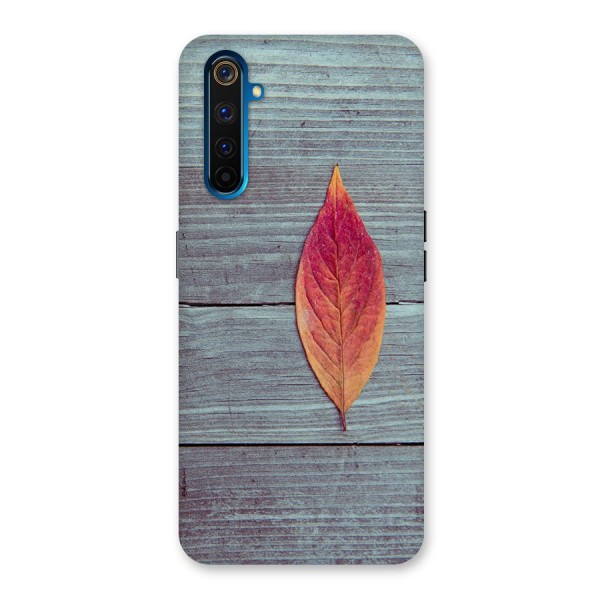 Classic Wood Leaf Back Case for Realme 6 Pro