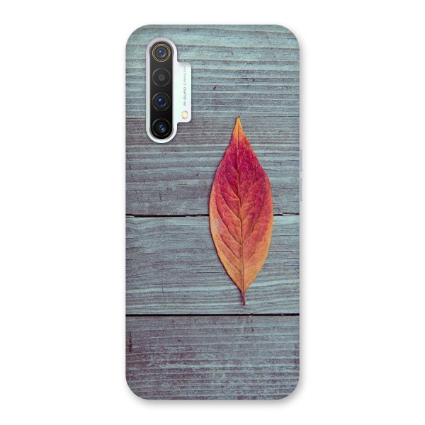 Classic Wood Leaf Back Case for Realme X3