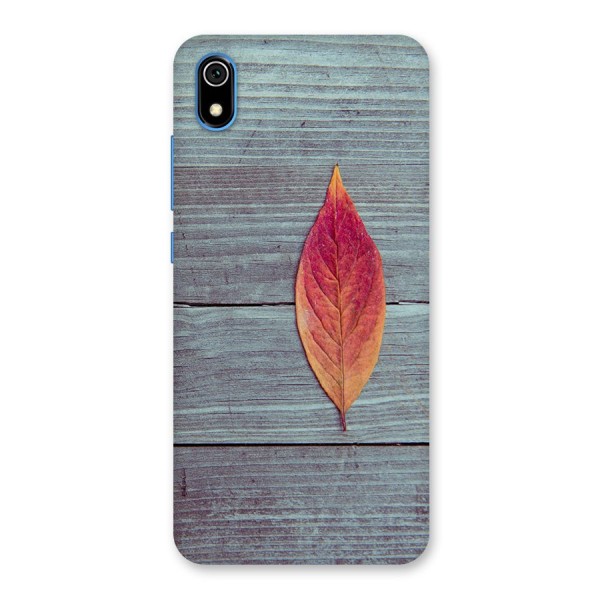 Classic Wood Leaf Back Case for Redmi 7A