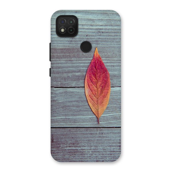 Classic Wood Leaf Back Case for Redmi 9C