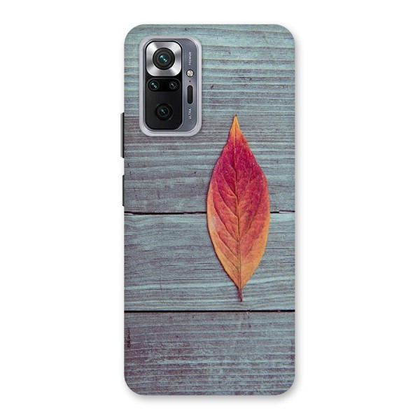 Classic Wood Leaf Back Case for Redmi Note 10 Pro