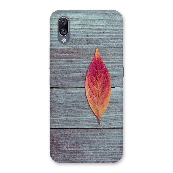 Classic Wood Leaf Back Case for Vivo NEX