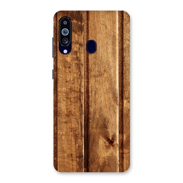 Classic Wood Print Back Case for Galaxy A60