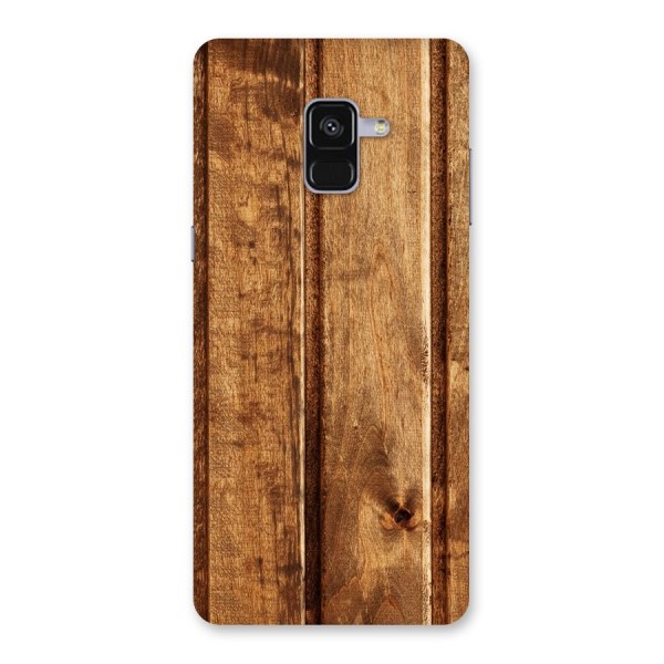 Classic Wood Print Back Case for Galaxy A8 Plus