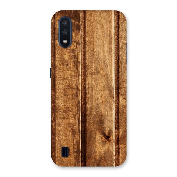 Classic Wood Print Back Case for Galaxy M01