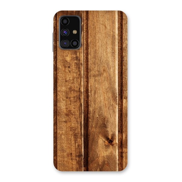 Classic Wood Print Back Case for Galaxy M31s