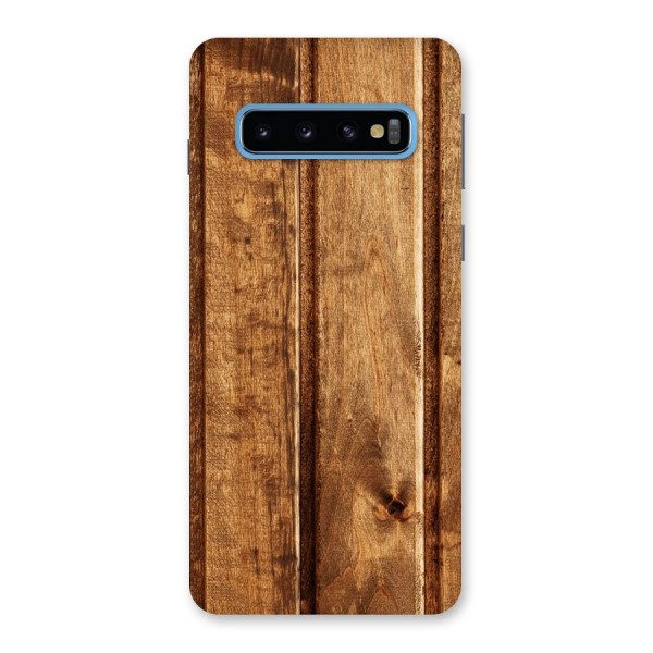 Classic Wood Print Back Case for Galaxy S10