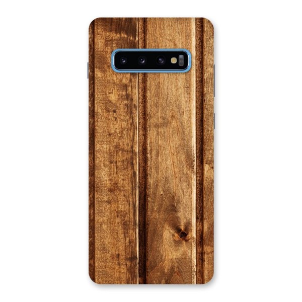 Classic Wood Print Back Case for Galaxy S10 Plus