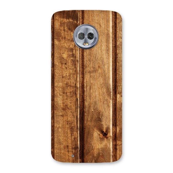 Classic Wood Print Back Case for Moto G6