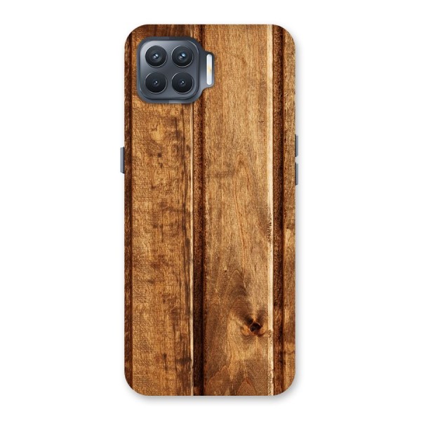 Classic Wood Print Back Case for Oppo F17 Pro