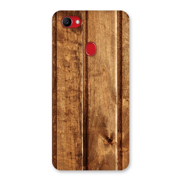 Classic Wood Print Back Case for Oppo F7