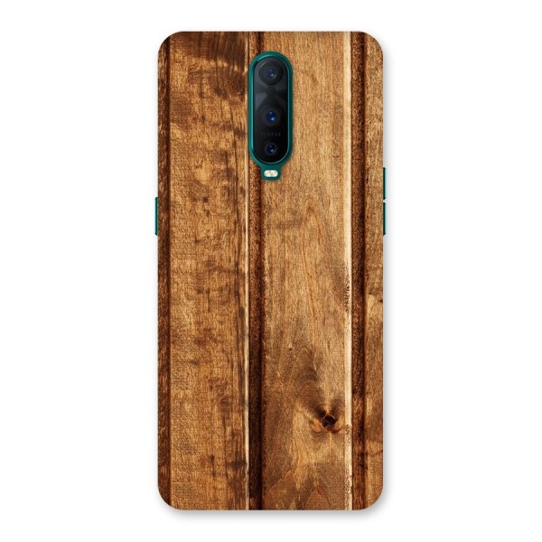 Classic Wood Print Back Case for Oppo R17 Pro