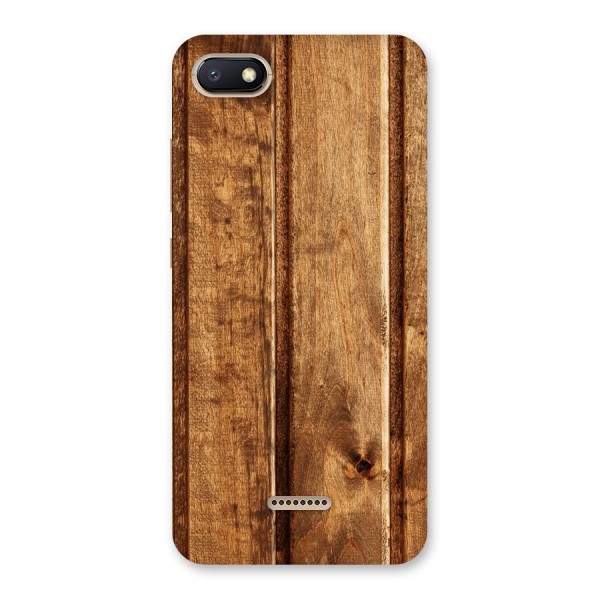 Classic Wood Print Back Case for Redmi 6A