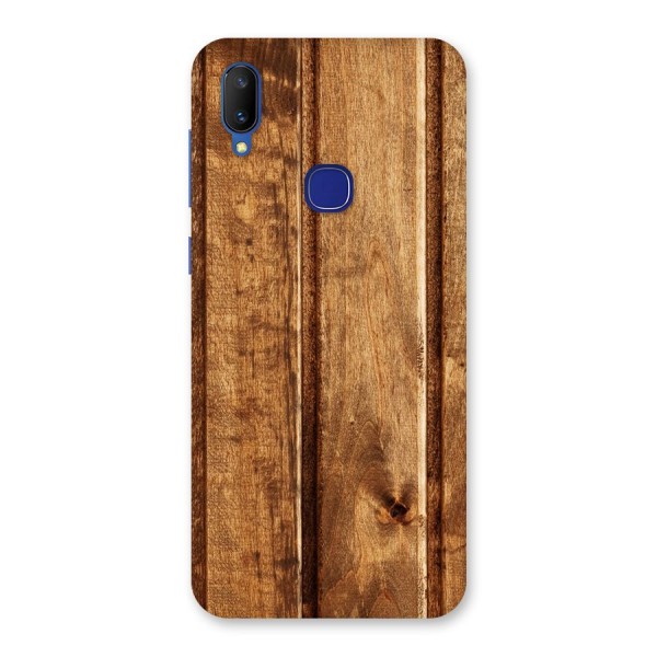 Classic Wood Print Back Case for Vivo V11