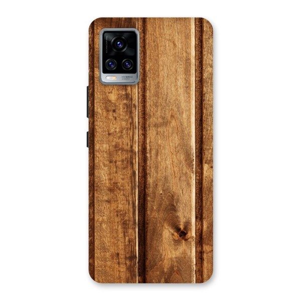 Classic Wood Print Back Case for Vivo V20 Pro